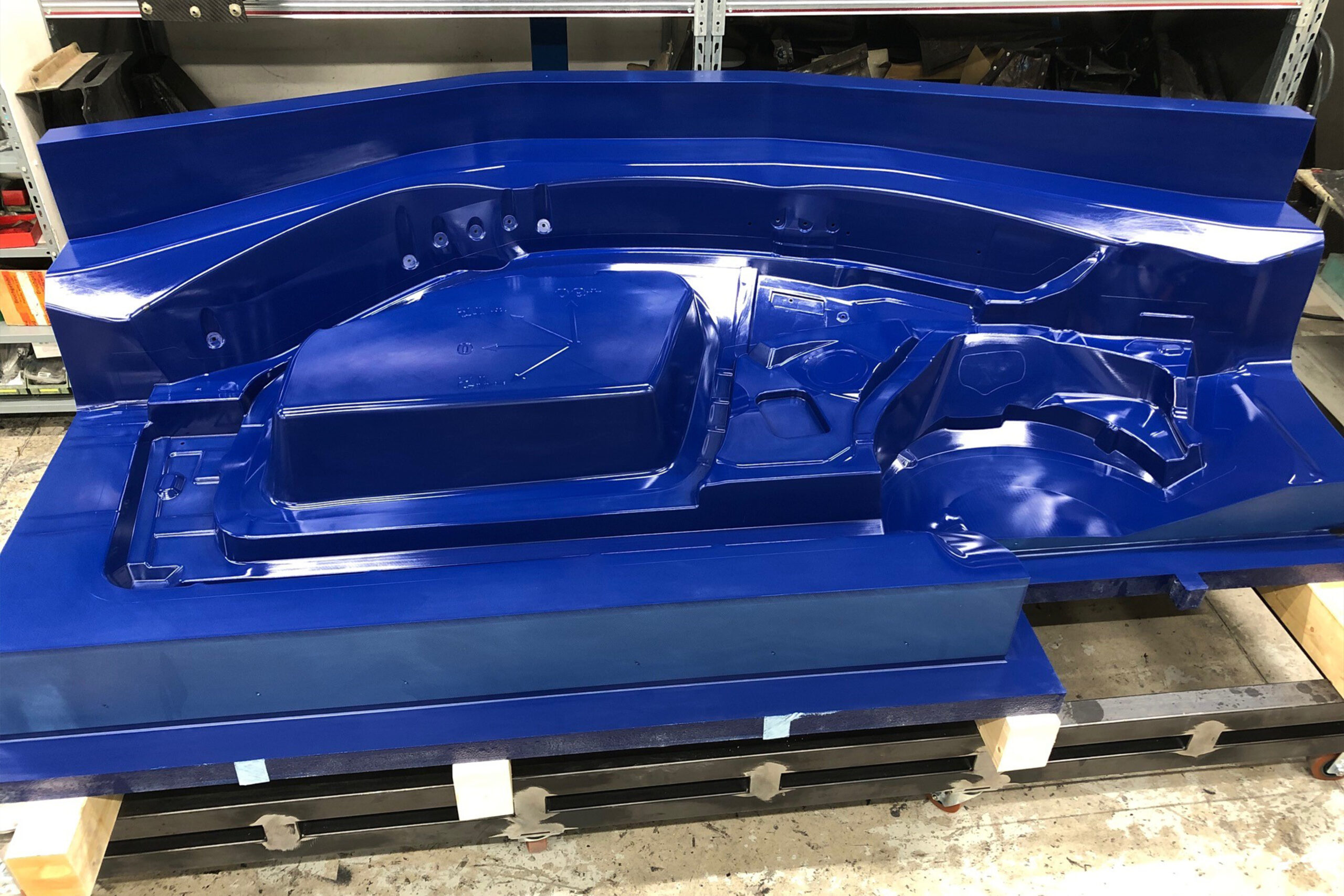 Parte che rappresenta lo stampo master nell'ingegneria di precisione